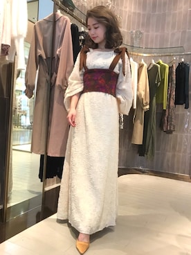 「LILY BROWN（リリーブラウン）のアイテム（その他トップス）」を使った、mami kondo さん（レディース・150cm）の秋コーディネート