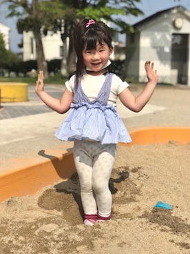 ょぴさん(キッズ・100cm)の春コーディネート