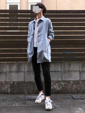 れっちさん（メンズ・180cm）の春コーディネート