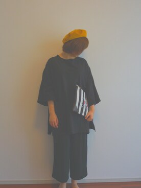 「JOURNAL STANDARD relume（ジャーナルスタンダード　レリューム）のアイテム（ハンチング/ベレー帽）」を使った、さやちぃさん（レディース・154cm）の秋コーディネート