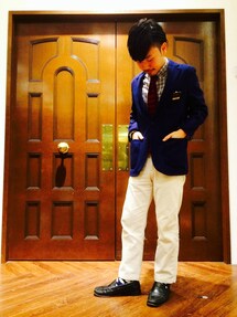 nano・universe library | Moon(三つボタンジャケット)(テーラードジャケット)