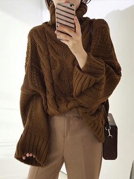 「通販」｜Syareher_officialさん（レディース・160cm）の冬コーディネート