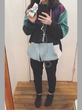 「拼接」｜keeeelyさん（レディース・160cm）の春コーディネート