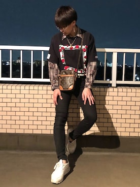 ykunykunさん（メンズ・172cm）の春コーディネート