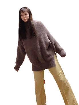 IU 𓁫さん(レディース・163cm)の冬コーディネート