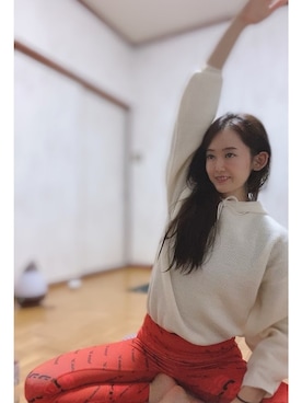 IU 𓁫さん（レディース・163cm）の冬コーディネート