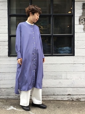 「JOURNAL STANDARD LUXE（ジャーナルスタンダード　ラックス）のアイテム（パンツ）」を使った、JOURNAL STANDARD LUXE 渋谷店さん（レディース・164cm）の夏コーディネート