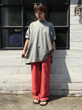 「JOURNAL STANDARD LUXE（ジャーナルスタンダード　ラックス）のアイテム」を使った、JOURNAL STANDARD LUXE 渋谷店さん（レディース・158cm）の夏コーディネート