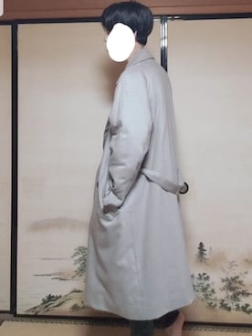 「MAISON SPECIAL（メゾンスペシャル）のアイテム（その他アウター）」を使った、なすさん（メンズ・175cm）の秋コーディネート