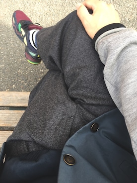 「alexanderwang（アレキサンダーワン）のアイテム（ブルゾン）」を使った、RYO3さん（メンズ・170cm）の秋コーディネート