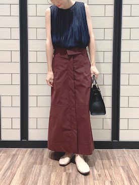 risaさん（レディース・153cm）の夏コーディネート