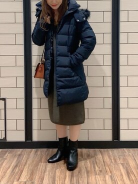 risaさん（レディース・153cm）の冬コーディネート