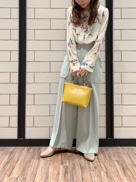 「アイテム（パンプス、グレー系）」を使った、risaさん（レディース・153cm）の冬コーディネート