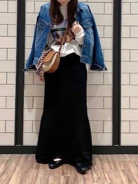 risaさん（レディース・153cm）の春コーディネート