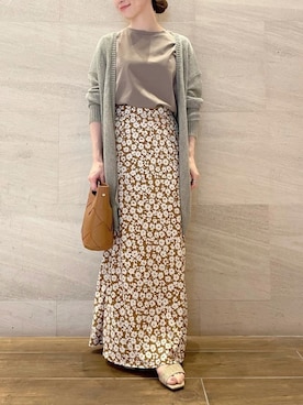 risaさん（レディース・153cm）の春コーディネート