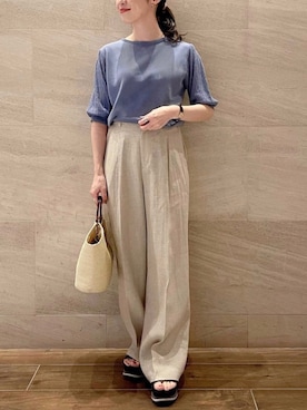 risaさん（レディース・153cm）の夏コーディネート