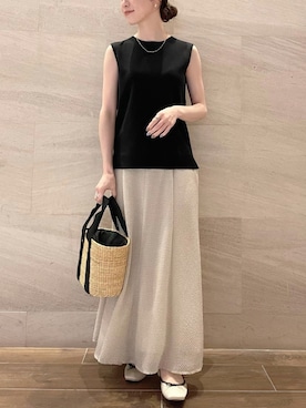 risaさん（レディース・153cm）の夏コーディネート