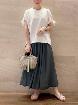 risaさん（レディース・153cm）の夏コーディネート