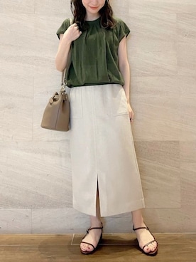 risaさん（レディース・153cm）の夏コーディネート