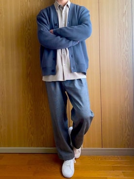 「Kafika（カフィカ）のアイテム」を使った、シンさん（メンズ・170cm）の冬コーディネート