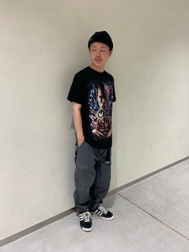 「BAIT（ベイト）のアイテム」を使った、Sekidaiさん（メンズ・165cm）の春コーディネート