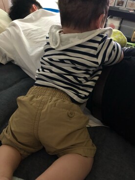 「UNIQLO（ユニクロ）のアイテム（トップス、ブラック系）」を使った、aさん（レディース）の秋コーディネート