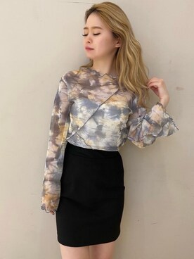 YU-KAさん(レディース・152cm)の夏コーディネート