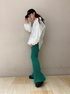 YU-KAさん（レディース・152cm）の春コーディネート