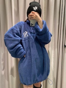 「ぶるー」｜YU-KAさん（レディース・152cm）の冬コーディネート