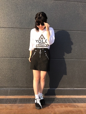 のえる ໒꒱· ﾟさん（レディース・155cm）の春コーディネート