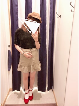 「H&M（エイチ・アンド・エム）のアイテム（腕時計）」を使った、のえる ໒꒱· ﾟさん（レディース・155cm）の秋コーディネート