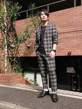 秋山さんのコーディネート