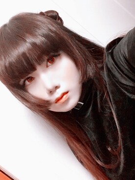 Bubbles バブルス の チョーカー付きベロアワンピース ワンピース Wear