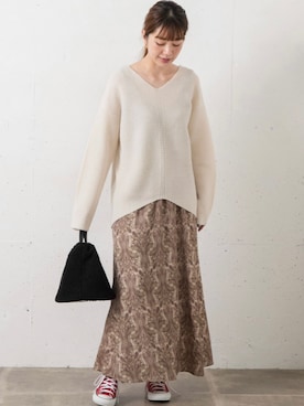 yukaさん（レディース・165cm）の冬コーディネート