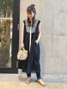 yukaさん（レディース・165cm）の夏コーディネート