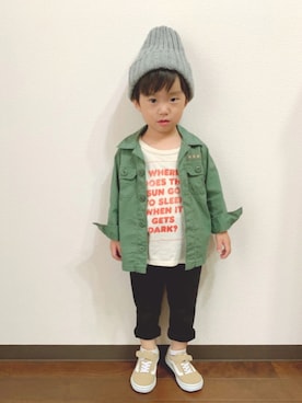taaacoさん(キッズ・100cm)の秋コーディネート