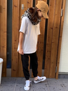 「運動会コーデ」｜「アイテム（その他）」を使った、mico020528さん（レディース・154cm）の秋コーディネート