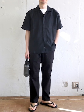 「Saturdays NYC（サタデーズ ニューヨークシティ ）のアイテム（サンダル）」を使った、kixshixnoさん（メンズ・174cm）の春コーディネート