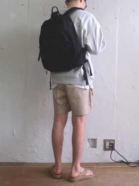 「Saturdays NYC（サタデーズ ニューヨークシティ ）のアイテム（カーゴパンツ）」を使った、kixshixnoさん（メンズ・174cm）の春コーディネート