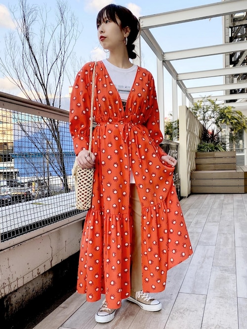 Adam Et Rope Adam Et Rope Staffさんのワンピースを使ったコーディネート Zozotown