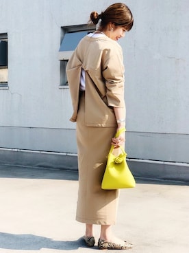 ADAM ET ROPE' STAFFさん（レディース・168cm）の春コーディネート