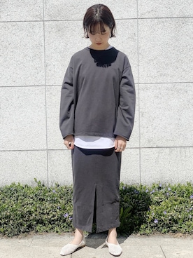 ADAM ET ROPE' STAFFさん（レディース・163cm）の春コーディネート