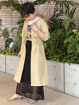 ADAM ET ROPE' STAFFさん(レディース・160cm)の春コーディネート