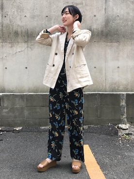 ADAM ET ROPE' STAFFさん(レディース・155cm)の春コーディネート