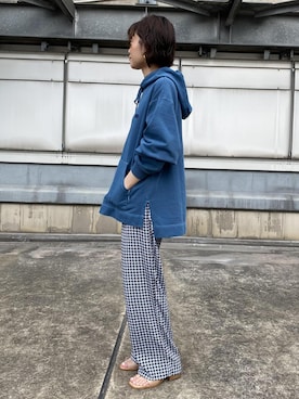 ADAM ET ROPE' STAFFさん（レディース・153cm）の春コーディネート