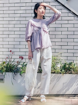 ADAM ET ROPE' STAFFさん（レディース・164cm）の春コーディネート