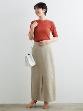 ADAM ET ROPE' STAFFさん（レディース・160cm）の春コーディネート