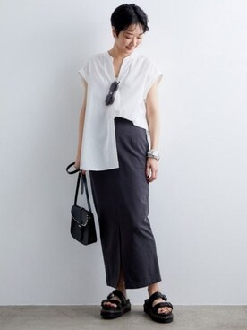 ADAM ET ROPE' STAFFさん（レディース・160cm）の春コーディネート