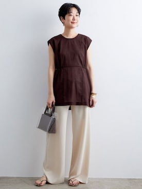 ADAM ET ROPE' STAFFさん（レディース・160cm）の春コーディネート