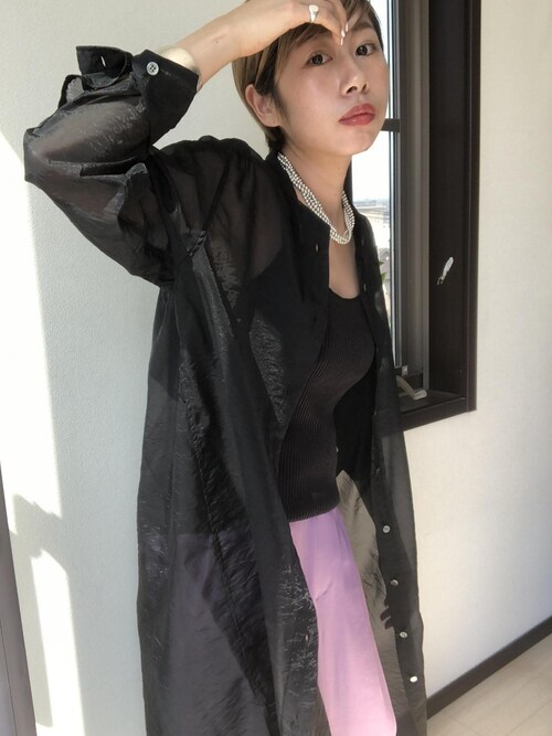 Adam Et Rope Adam Et Rope Staffさんのワンピースを使ったコーディネート Zozotown